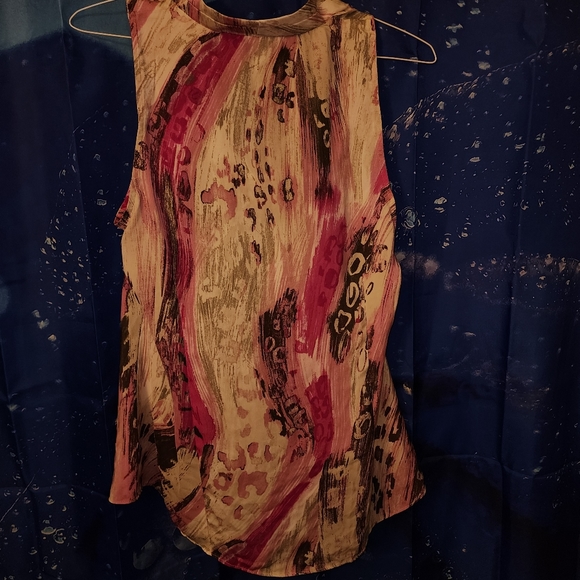 ANN TAYLOR Cowl Neck Blouse Shirt Top Womens's Size 16 - Picture 7 of 10